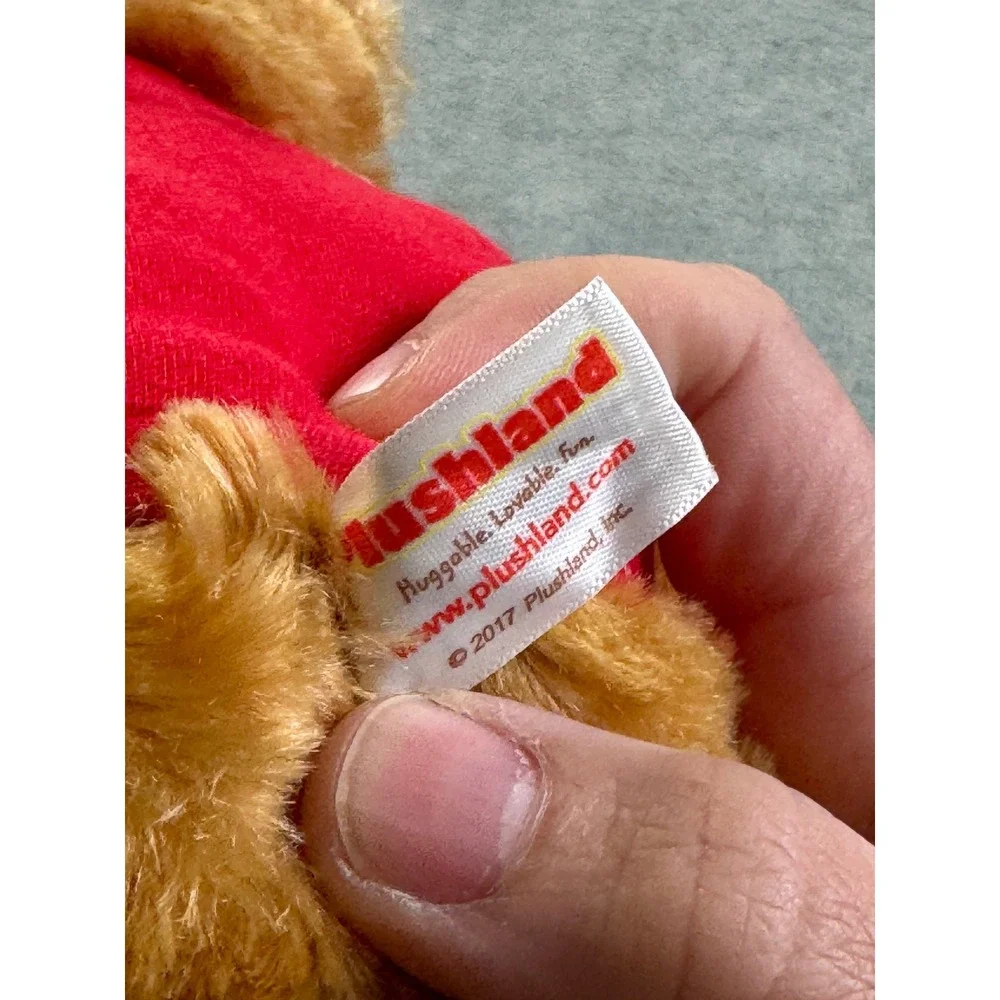 Plushland University of Utah Utes Teddy Bear Red Shirt Mascot Plush 6 inch